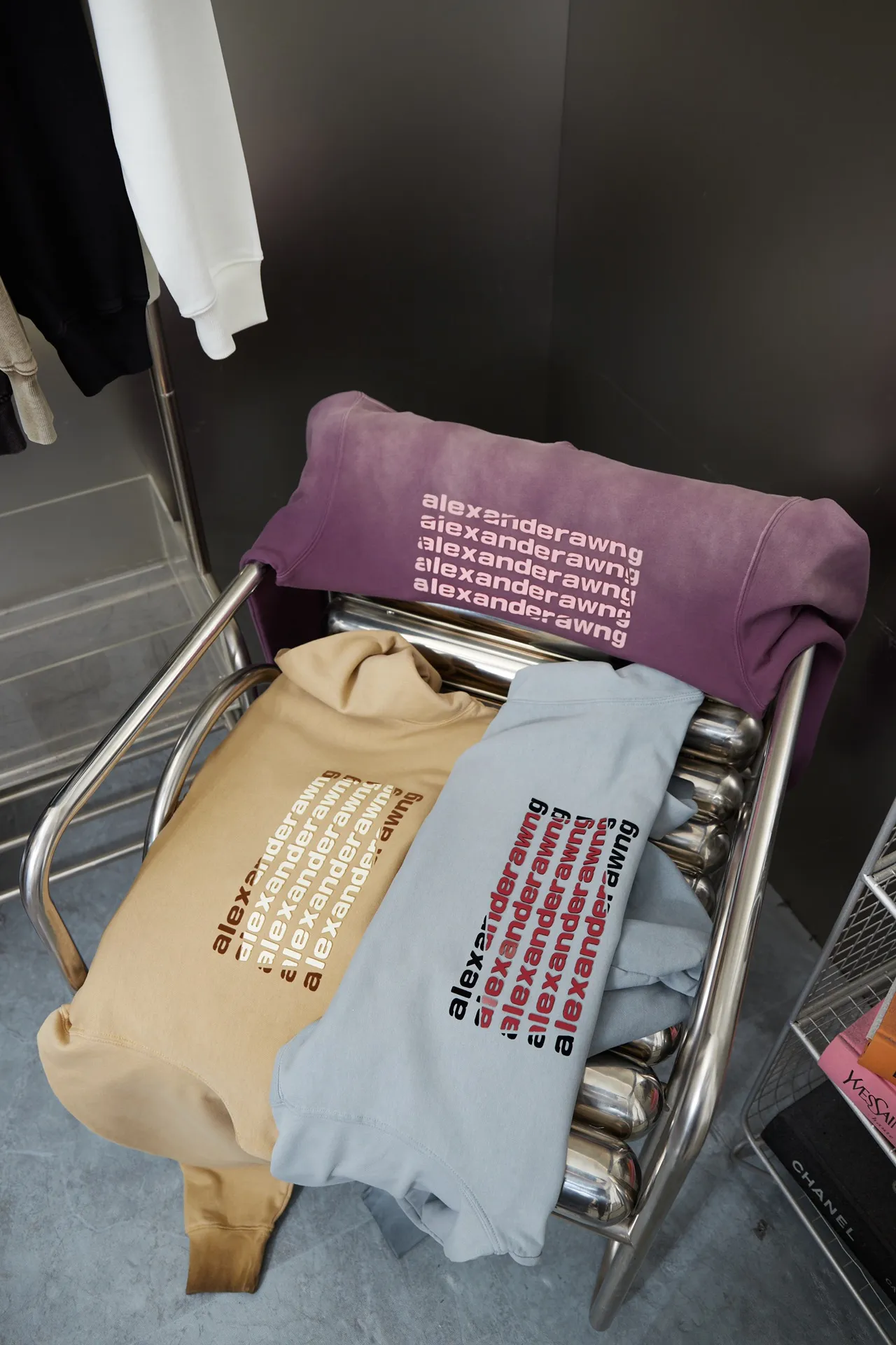 Alexanderawng 24SS New Arrival ：Gray/Yellow/Purple Size：S M L XL